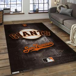 MLB San Francisco Giants Baseball Team Logo Rectangle Area SFG10