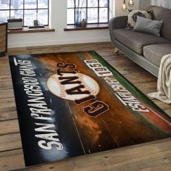 MLB San Francisco Giants Baseball Team Logo Rectangle Area SFG14