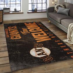 MLB San Francisco Giants Baseball Team Logo Rectangle Area SFG15