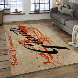 MLB San Francisco Giants Baseball Team Logo Rectangle Area SFG16