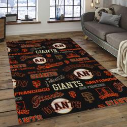 MLB San Francisco Giants Baseball Team Logo Rectangle Area SFG19