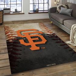 MLB San Francisco Giants Baseball Team Logo Rectangle Area SFG21