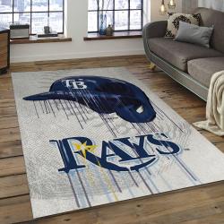 MLB Tampa Bay Rays Baseball Team Logo Rectangle Area TBR01