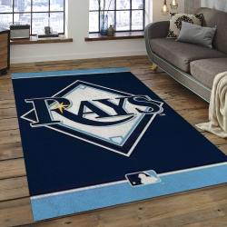 MLB Tampa Bay Rays Baseball Team Logo Rectangle Area TBR05