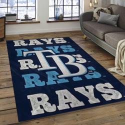 MLB Tampa Bay Rays Baseball Team Logo Rectangle Area TBR06