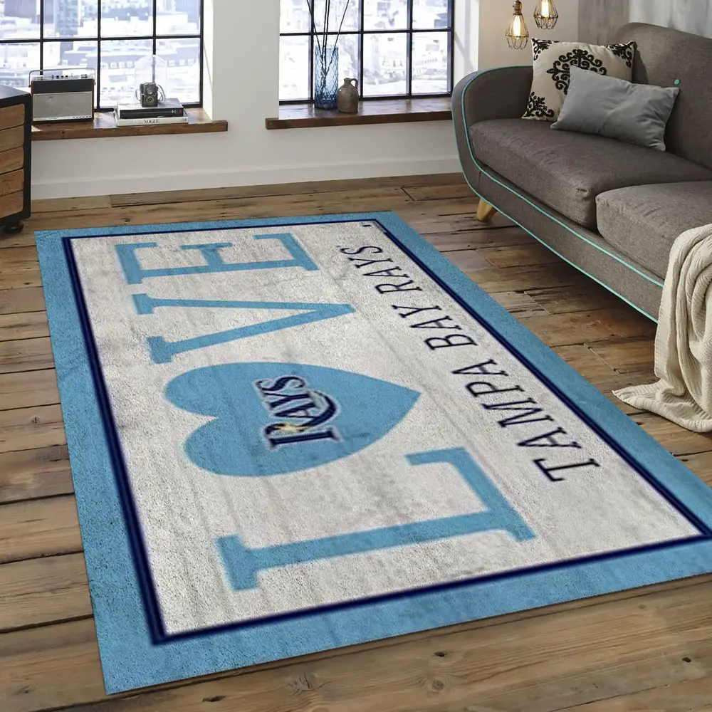 MLB Tampa Bay Rays Baseball Team Logo Rectangle Area TBR08