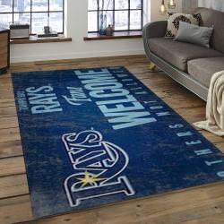 MLB Tampa Bay Rays Baseball Team Logo Rectangle Area TBR12
