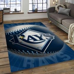 MLB Tampa Bay Rays Baseball Team Logo Rectangle Area TBR26