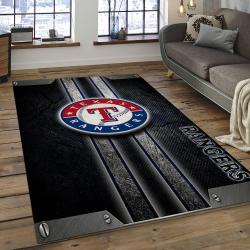 MLB Texas Rangers Baseball Team Logo Rectangle Area TR01
