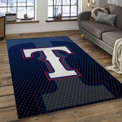 MLB Texas Rangers Baseball Team Logo Rectangle Area TR05
