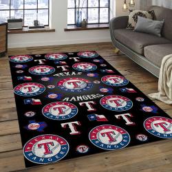 MLB Texas Rangers Baseball Team Logo Rectangle Area TR06