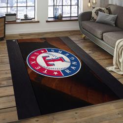 MLB Texas Rangers Baseball Team Logo Rectangle Area TR13