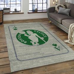 NBA Boston Celtics Basketball Legend Team Logo Rectangle Area BC14