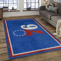 NBA Charlotte Hornets Basketball Legend Team Logo Rectangle Area CH02