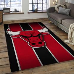 NBA Chicago Bulls Basketball Legend Team Logo Rectangle Area CB01
