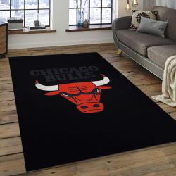NBA Chicago Bulls Basketball Legend Team Logo Rectangle Area CB04