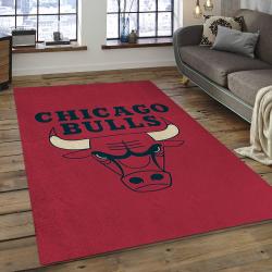 NBA Chicago Bulls Basketball Legend Team Logo Rectangle Area CB05