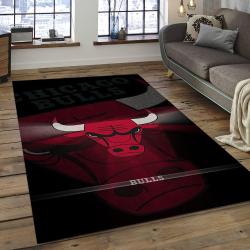 NBA Chicago Bulls Basketball Legend Team Logo Rectangle Area CB14