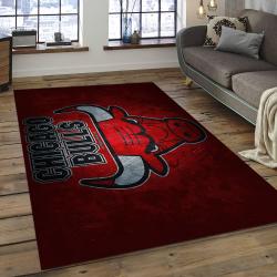 NBA Chicago Bulls Basketball Legend Team Logo Rectangle Area CB15
