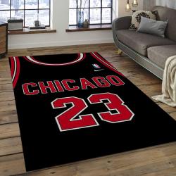 NBA Chicago Bulls Basketball Legend Team Logo Rectangle Area CB24