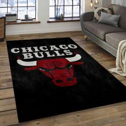 NBA Chicago Bulls Basketball Legend Team Logo Rectangle Area CB26