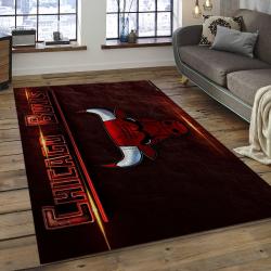 NBA Chicago Bulls Basketball Legend Team Logo Rectangle Area CB30