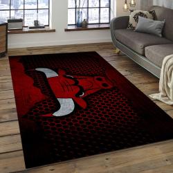 NBA Chicago Bulls Basketball Legend Team Logo Rectangle Area CB31
