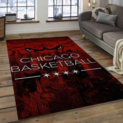 NBA Chicago Bulls Basketball Legend Team Logo Rectangle Area CB36
