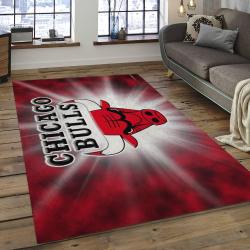 NBA Chicago Bulls Basketball Legend Team Logo Rectangle Area CB37