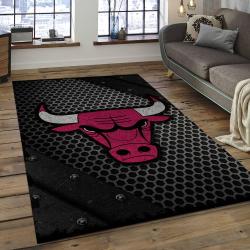 NBA Chicago Bulls Basketball Legend Team Logo Rectangle Area CB40