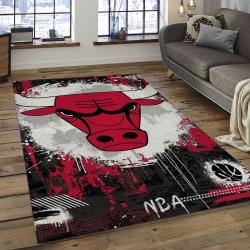 NBA Chicago Bulls Basketball Legend Team Logo Rectangle Area CB43