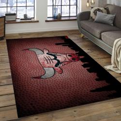 NBA Chicago Bulls Basketball Legend Team Logo Rectangle Area CB46