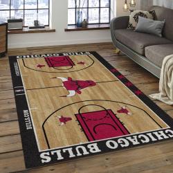 NBA Chicago Bulls Basketball Legend Team Logo Rectangle Area CB47