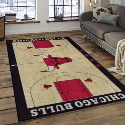NBA Chicago Bulls Basketball Legend Team Logo Rectangle Area CB49