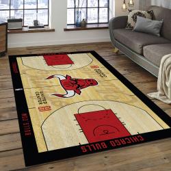 NBA Chicago Bulls Basketball Legend Team Logo Rectangle Area CB50