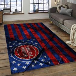 NBA Detroit Pistons Basketball Legend Team Logo Rectangle Area DP10