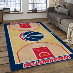 NBA Detroit Pistons Basketball Legend Team Logo Rectangle Area DP15