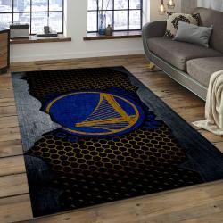 NBA Golden State Warriors Basketball Legend Team Logo Rectangle Area GSW24