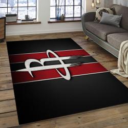NBA Houston Rockets Basketball Legend Team Logo Rectangle Area HR04