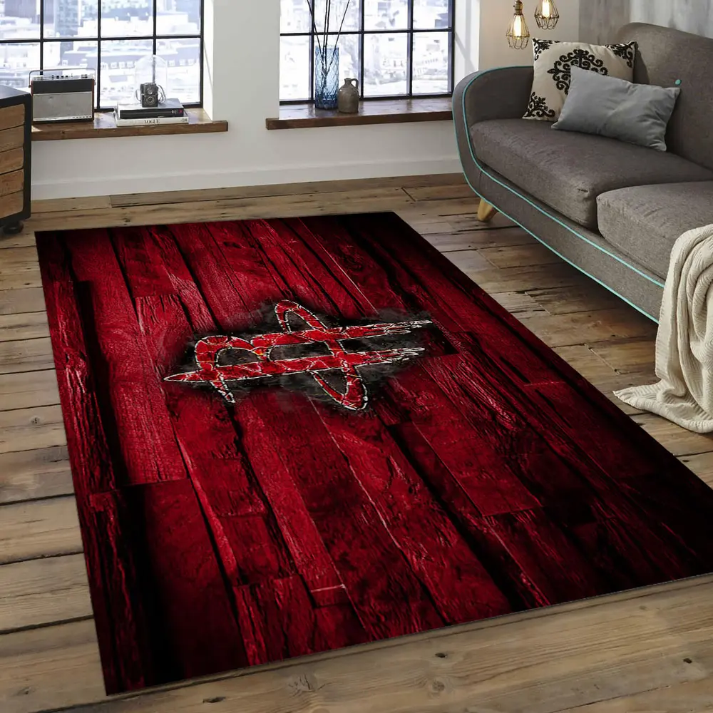 NBA Houston Rockets Basketball Legend Team Logo Rectangle Area HR08