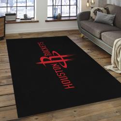 NBA Houston Rockets Basketball Legend Team Logo Rectangle Area HR14