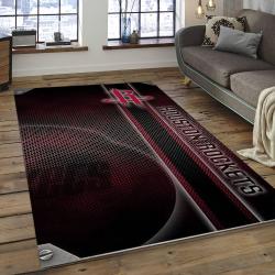 NBA Houston Rockets Basketball Legend Team Logo Rectangle Area HR16