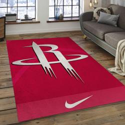 NBA Houston Rockets Basketball Legend Team Logo Rectangle Area HR17