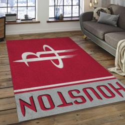NBA Houston Rockets Basketball Legend Team Logo Rectangle Area HR29