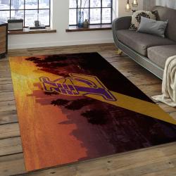 NBA Los Angeles Lakers Basketball Legend Team Logo Rectangle Area LAL33