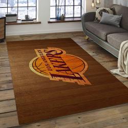 NBA Los Angeles Lakers Basketball Legend Team Logo Rectangle Area LAL34