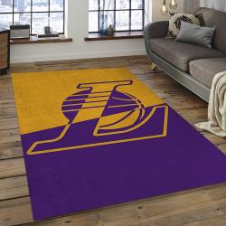NBA Los Angeles Lakers Basketball Legend Team Logo Rectangle Area LAL36