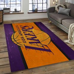 NBA Los Angeles Lakers Basketball Legend Team Logo Rectangle Area LAL41