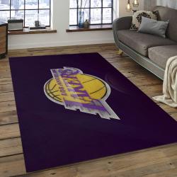 NBA Los Angeles Lakers Basketball Legend Team Logo Rectangle Area LAL42