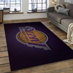 NBA Los Angeles Lakers Basketball Legend Team Logo Rectangle Area LAL43